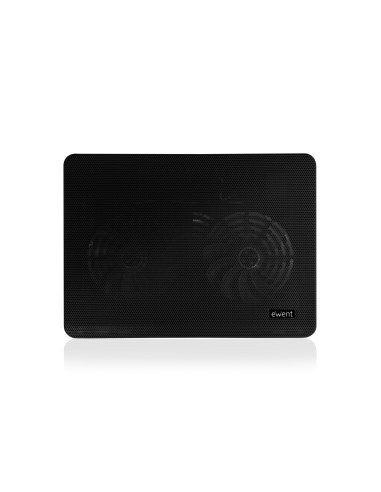 Ewent EW1256 almohadilla fría 43,2 cm (17") 1000 RPM Negro