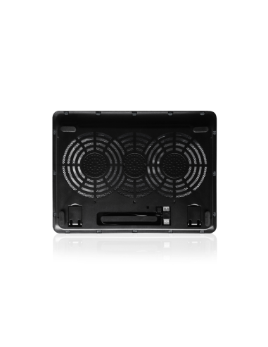 Ewent EW1256 almohadilla fría 43,2 cm (17") 1000 RPM Negro