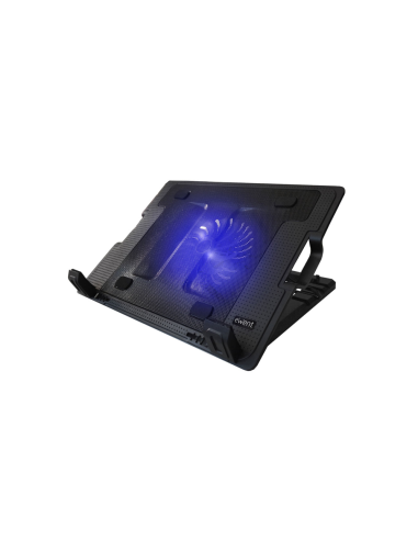 Ewent EW1258 almohadilla fría 43,2 cm (17") 1000 RPM Negro