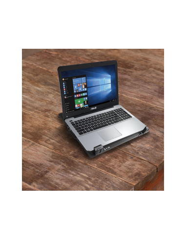 Ewent EW1258 almohadilla fría 43,2 cm (17") 1000 RPM Negro