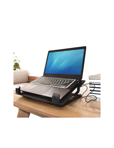 Ewent EW1258 almohadilla fría 43,2 cm (17") 1000 RPM Negro