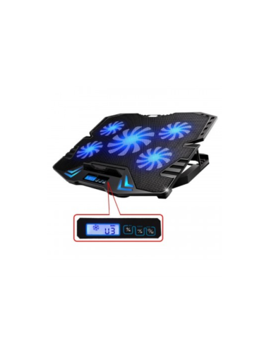 Ewent EW1259 almohadilla fría 43,2 cm (17") 2500 RPM Negro