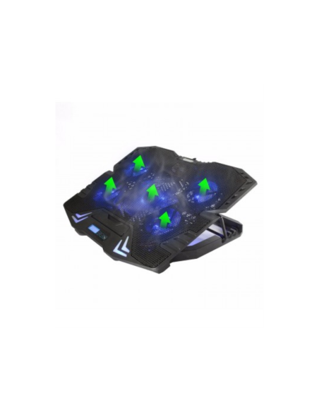 Ewent EW1259 almohadilla fría 43,2 cm (17") 2500 RPM Negro