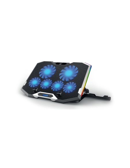 Ewent EW1260 almohadilla fría 43,2 cm (17") 2500 RPM Negro, Blanco