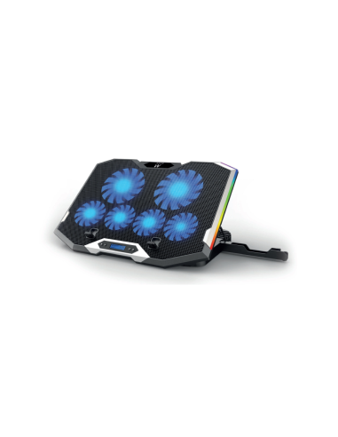 Ewent EW1260 almohadilla fría 43,2 cm (17") 2500 RPM Negro, Blanco