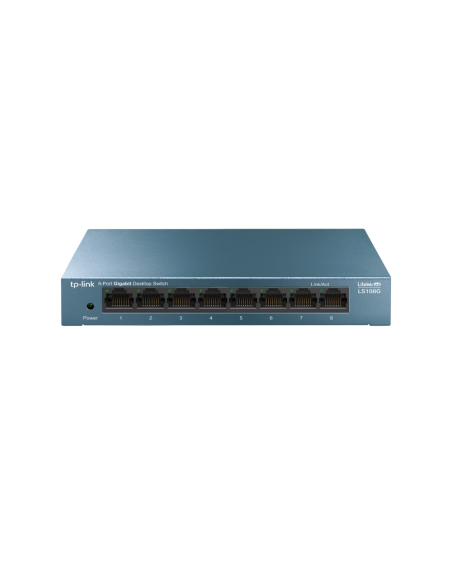 TP-Link LS108G No administrado Gigabit Ethernet (10/100/1000) Azul