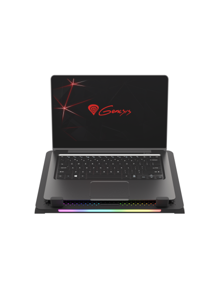 GENESIS Oxid 450 almohadilla fría 39,6 cm (15.6") 2400 RPM Negro