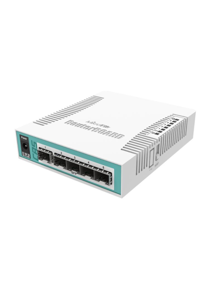 Mikrotik CRS106-1C-5S switch Gigabit Ethernet (10/100/1000) Energía sobre Ethernet (PoE) Blanco