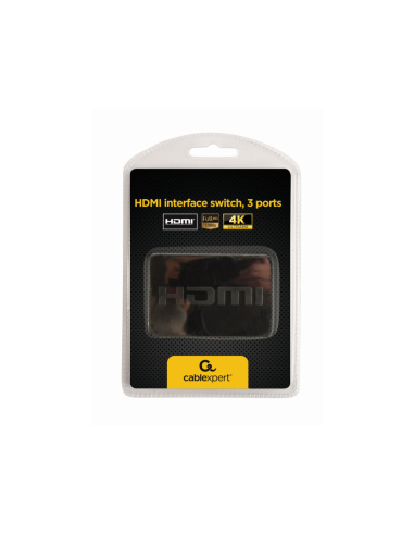 Gembird DSW-HDMI-34 interruptor de video
