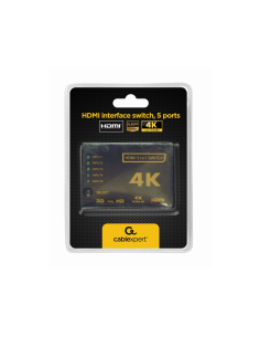 Gembird DSW-HDMI-53 interruptor de video