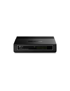TP-Link TL-SF1016D No administrado Fast Ethernet (10/100) Negro