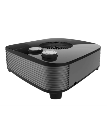 Cecotec 08255 calefactor eléctrico Interior Negro, Gris 2000 W Ventilador eléctrico