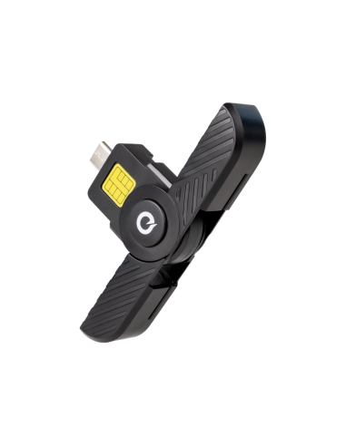 TooQ TQR-3011B lector de tarjeta inteligente USB Tipo C