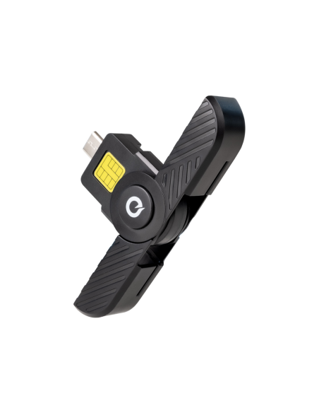 TooQ TQR-3011B lector de tarjeta inteligente USB Tipo C