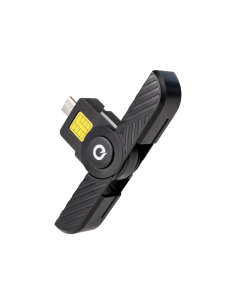 TooQ TQR-3011B lector de tarjeta inteligente USB Tipo C 2