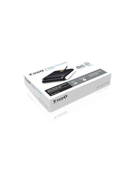 TooQ TQR-210B lector de tarjeta inteligente Interior