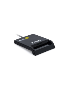 TooQ Lector de Tarjetas Inteligentes DNIe SIM USB-C, Negro 2
