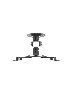 AISENS Soporte Universal Giratorio, Inclinable de Techo para Proyector 13.5Kg, Negro 2