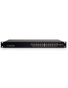 Ubiquiti Networks ES-24-250W switch Gestionado L2/L3 Gigabit Ethernet (10/100/1000) Energía sobre Ethernet (PoE) 1U Negro