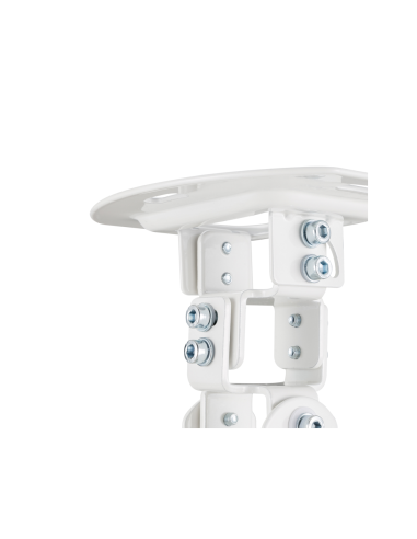 AISENS Soporte Universal Giratorio, Inclinable de Techo para Proyector 13.5Kg, Blanco