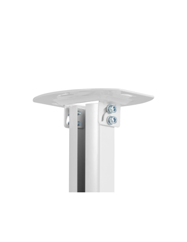 AISENS Soporte Universal Giratorio, Inclinable y Extensible de Techo para Proyector 13.5Kg, Blanco