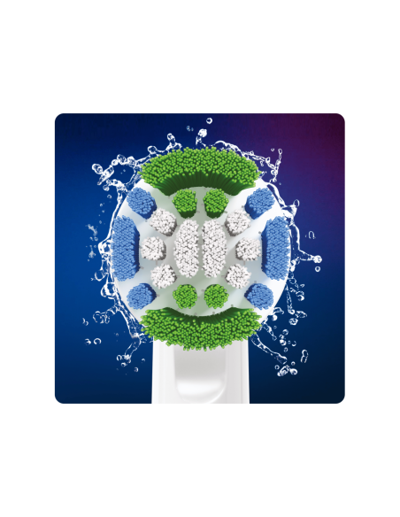 Oral-B Precision Clean 80339350 cepillo de cabello 5 pieza(s) Azul, Blanco