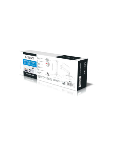 AISENS CWP01TSE-049 montaje para projector Pared/techo Blanco