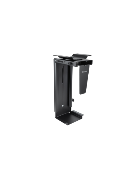 TooQ Soporte Metálico para CPU para Escritorio/Pared, Negro