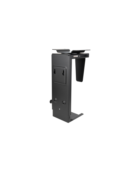 TooQ Soporte Metálico para CPU para Escritorio/Pared, Negro