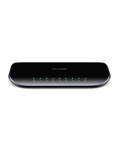 TP-Link TL-SG1008D No administrado Gigabit Ethernet (10/100/1000) Negro