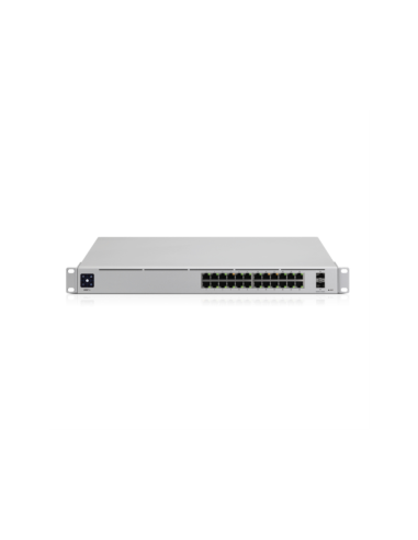 Ubiquiti UniFi USW-PRO-24 switch Gestionado L2/L3 Gigabit Ethernet (10/100/1000) Plata