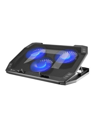 NATEC Oriole almohadilla fría 43,9 cm (17.3") 1280 RPM Negro