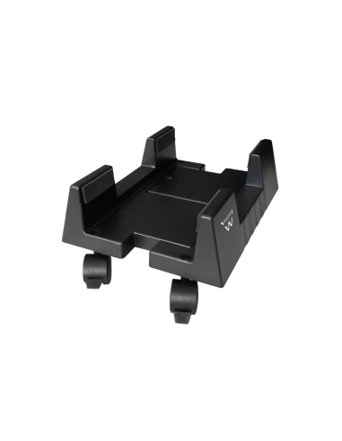 Ewent EW1290 soporte de CPU Carro para equipo informático Negro