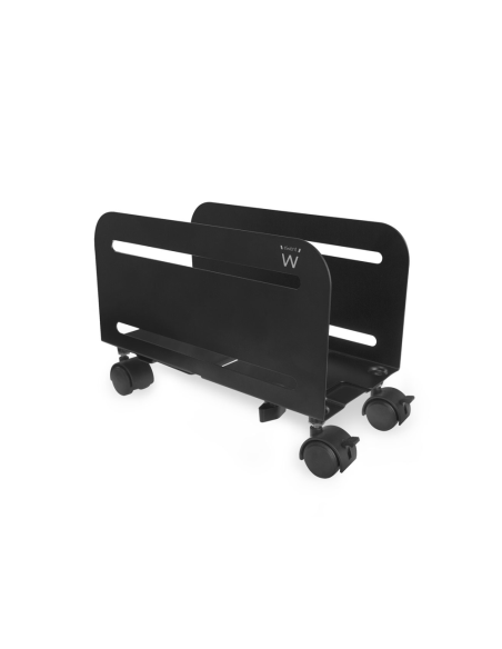 Ewent EW1291 soporte de CPU Carro para equipo informático Negro