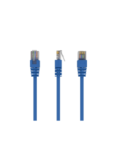 Gembird PP12-1M/B cable de red Azul Cat5e