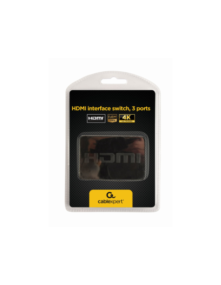 Gembird DSW-HDMI-34 interruptor de video