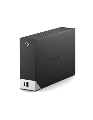 Seagate One Touch Hub disco duro externo 8 TB Negro, Gris