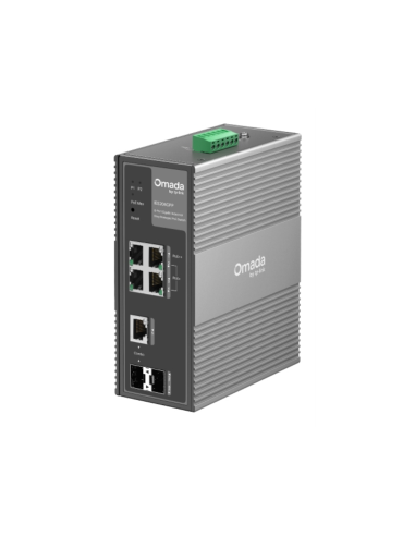 TP-Link IES206GPP switch Gestionado Gigabit Ethernet (10/100/1000) Energía sobre Ethernet (PoE) Negro
