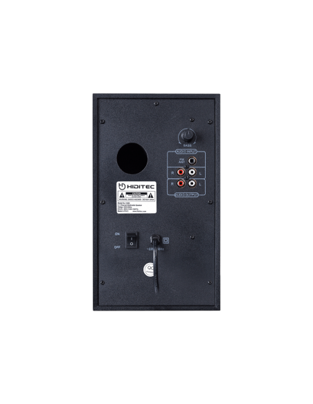 Hiditec H400 conjunto de altavoces 40 W Universal Negro 2.1 canales Bluetooth