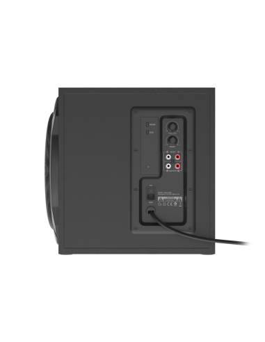 GENESIS Helium 610BT conjunto de altavoces 60 W PC/ordenador portátil Negro, Rojo 2.1 canales De 2 vías 30 W Bluetooth