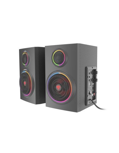 GENESIS Helium 300 BT conjunto de altavoces 24 W PC/ordenador portátil Negro 2.0 canales De 2 vías Bluetooth