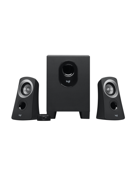 Logitech 980-000413 conjunto de altavoces 25 W PC Negro 2.1 canales 5 W