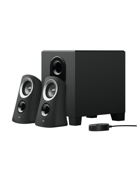 Logitech 980-000413 conjunto de altavoces 25 W PC Negro 2.1 canales 5 W