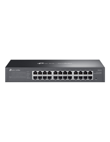 TP-Link Omada ES224G switch Gestionado L2 Gigabit Ethernet (10/100/1000) Negro