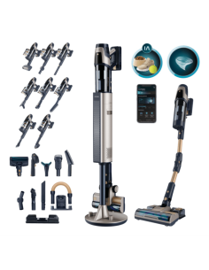 Cecotec RZ90 AI AquaPet Flex Connected Aspiradora escoba Batería Seca y húmeda Sin bolsa 850 W Azul 5 Ah