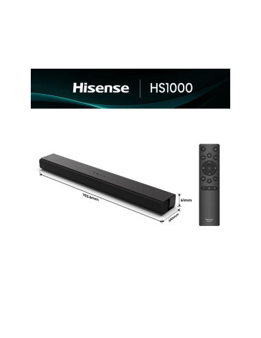 Hisense HS1000 Negro 2.0 canales 120 W