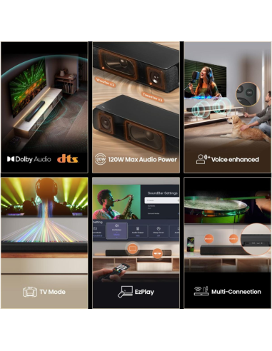 Hisense HS1000 Negro 2.0 canales 120 W