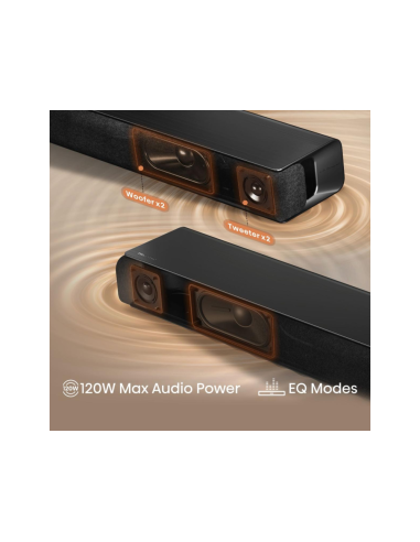 Hisense HS1000 Negro 2.0 canales 120 W