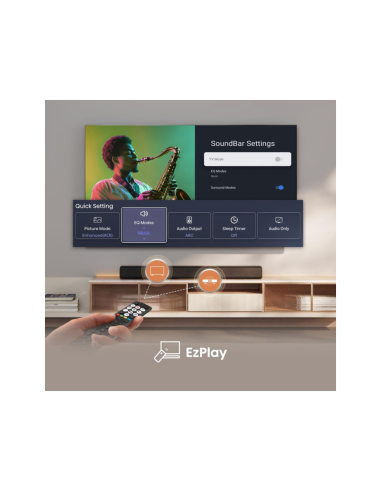 Hisense HS1000 Negro 2.0 canales 120 W