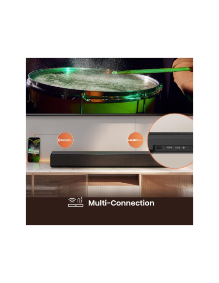 Hisense HS1000 Negro 2.0 canales 120 W